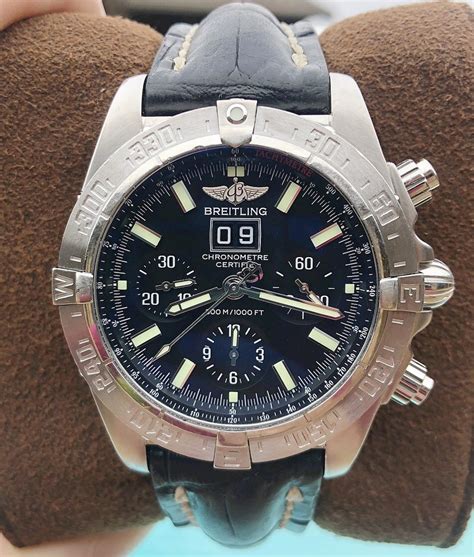 breitling blackbird 44 vs 48|breitling chronomat blackbird a44359 watch.